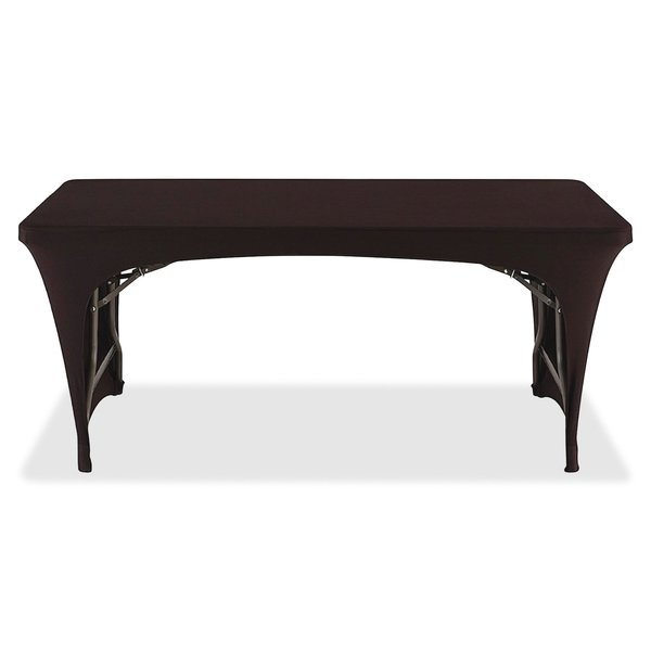 Stretch Fitted Table Cover, Black