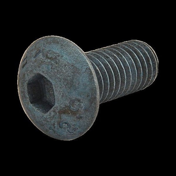M5-0.80 Socket Head Cap Screw, Blue Zinc Plated Steel, 12 mm Length
