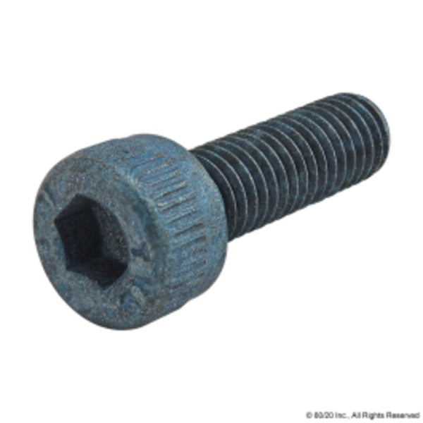M5-0.80 Socket Head Cap Screw, Blue Zinc Plated Steel, 16 mm Length