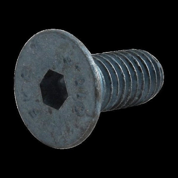 M5-0.80 Socket Head Cap Screw, Blue Zinc Plated Steel, 12 mm Length