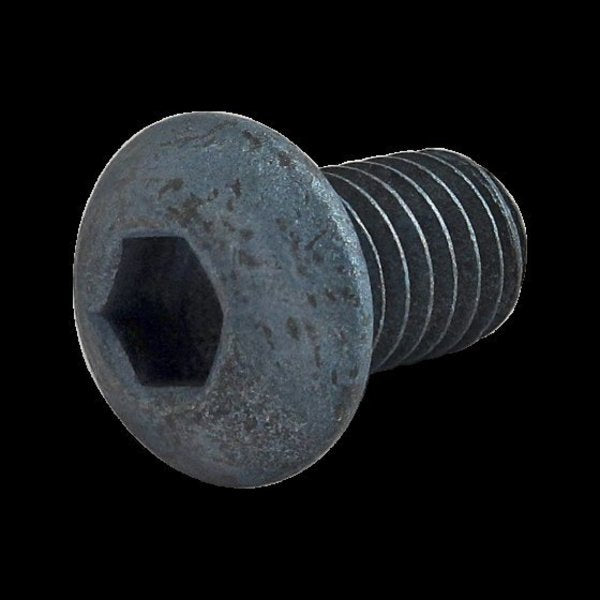M6-1.00 Socket Head Cap Screw, Blue Zinc Plated Steel, 10 mm Length