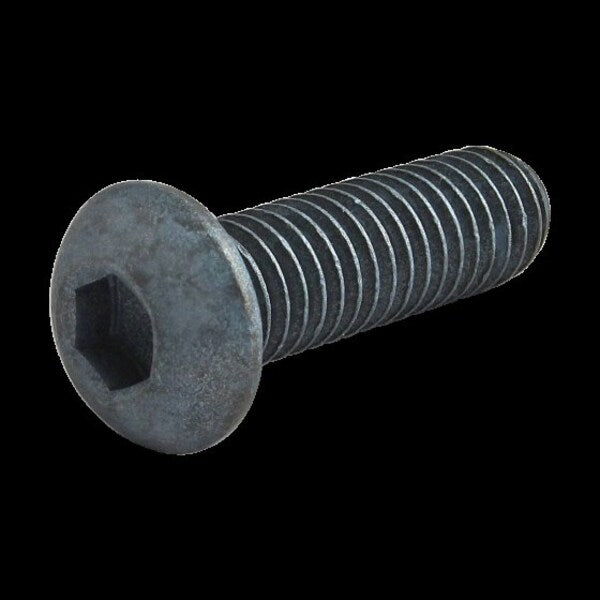 M6-1.00 Socket Head Cap Screw, Blue Zinc Plated Steel, 20 mm Length