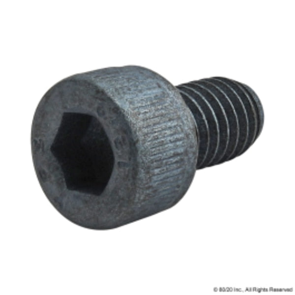 M6-1.00 Socket Head Cap Screw, Blue Zinc Plated Steel, 10 mm Length