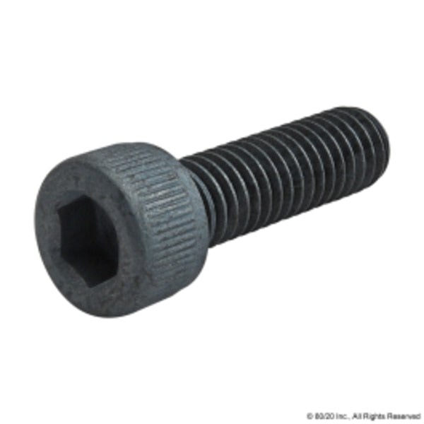 M6-1.00 Socket Head Cap Screw, Blue Zinc Plated Steel, 20 mm Length