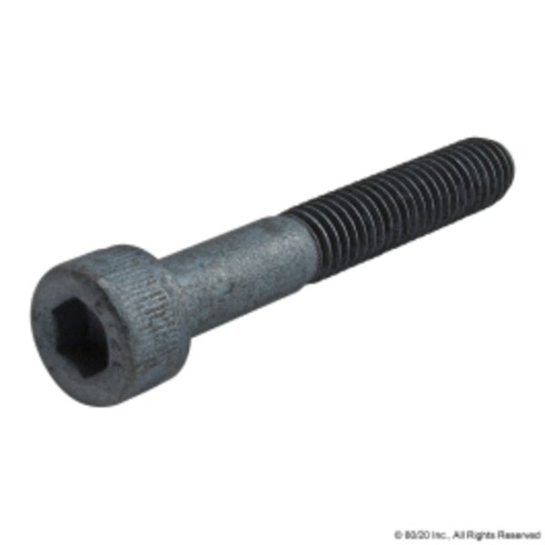 M6-1.00 Socket Head Cap Screw, Blue Zinc Plated Steel, 40 mm Length