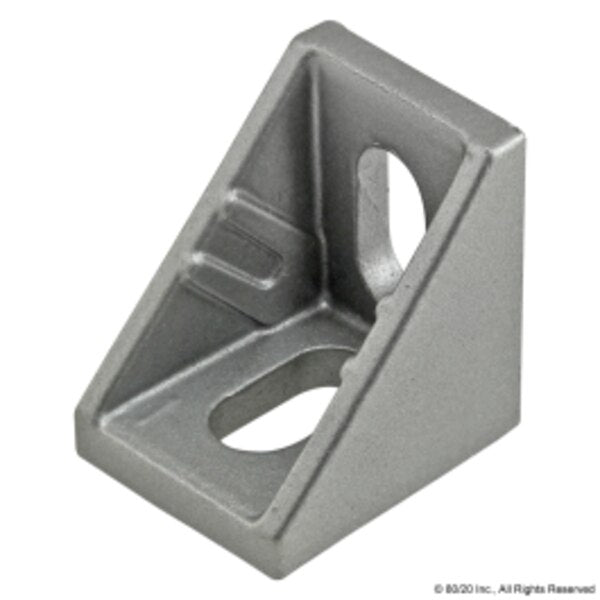 Slotted Corner Bracket 2 Hole 20mm