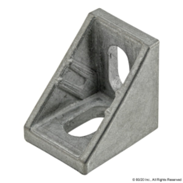Slotted Corner Bracket 2 Hole 20mm