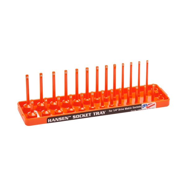 Metric Socket Tray for 1/4
