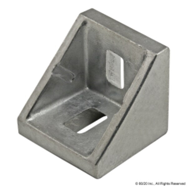 Slotted Corner Bracket 2 Hole 27mm