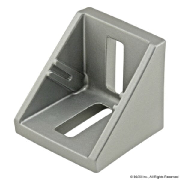 Slotted Corner Bracket 2 Hole 39mm