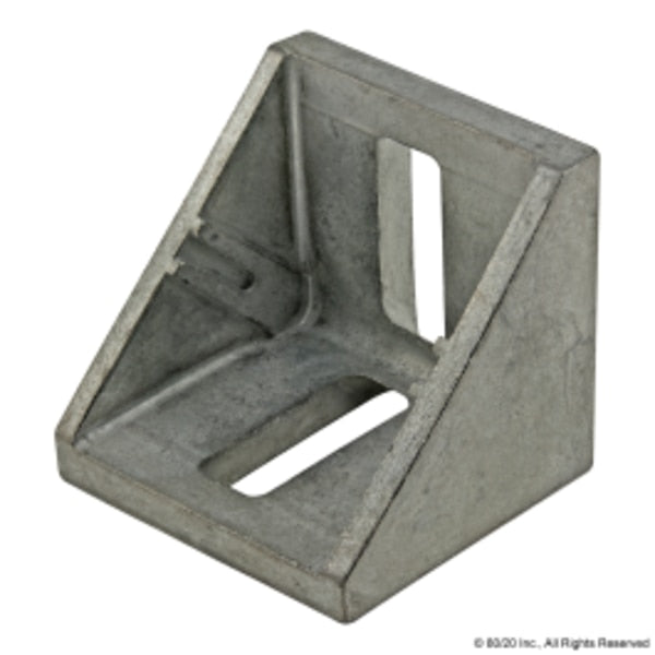 Slotted Corner Bracket 2 Hole 39mm