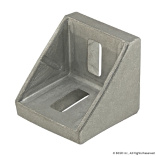 Slotted Corner Bracket 2 Hole 42mm