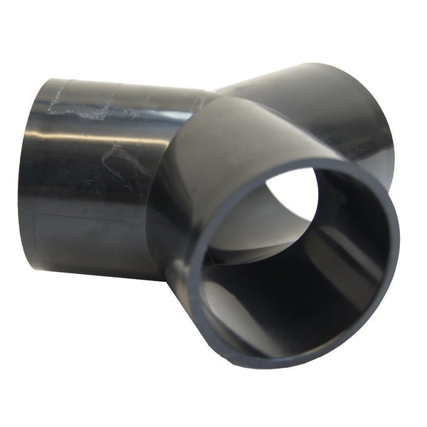 Y Connector, 2.25 x 2.25 x 2.25 in