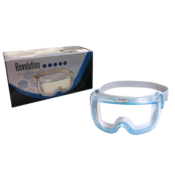 Impact Resistant Safety Goggles, Clear Anti-Fog, Anti-Static, Scratch-Resistant Lens