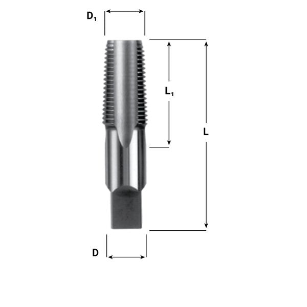 Pipe and Conduit Thread Die, Size 1/8
