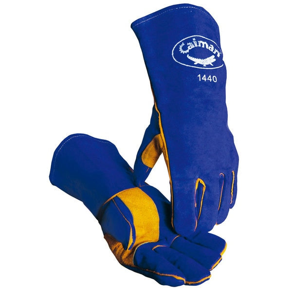 MIG/Stick Welding Gloves, Cowhide Palm, Universal, PR