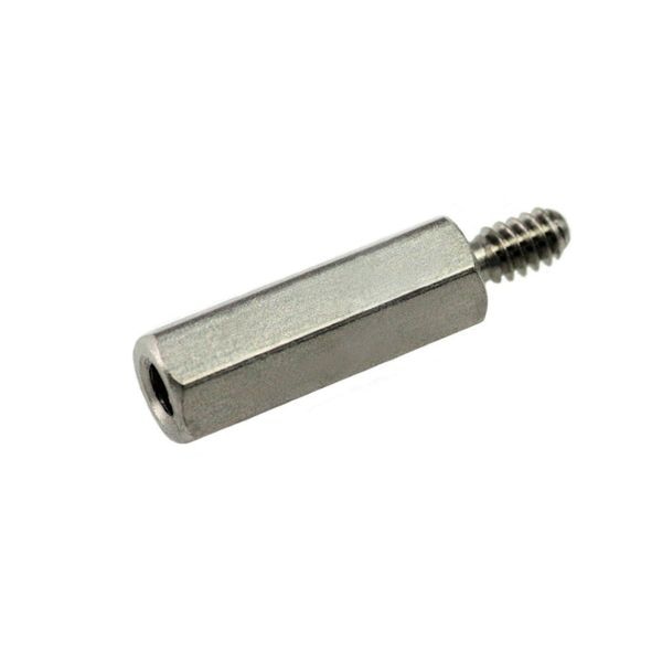 Hex Standoff, #4-40 Thrd Sz, Stainless Steel Passivated, 3/16