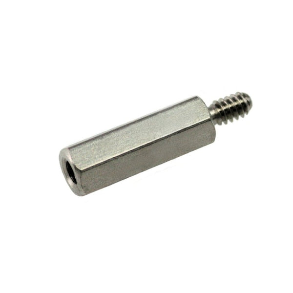 Hex Standoff, #4-40 Thrd Sz, Stainless Steel 3/16