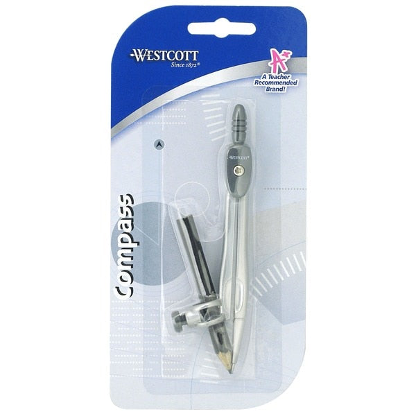 Compass, Metal Compass with Wooden Pencil
