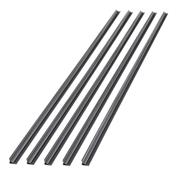Inside Corner Trim Brushed Steel, P, PK5