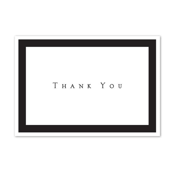 Thank You Card and Envelopes, Tuxed, PK50
