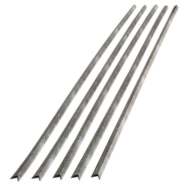 Outside Corner Trim Crosshatch Silv, PK5