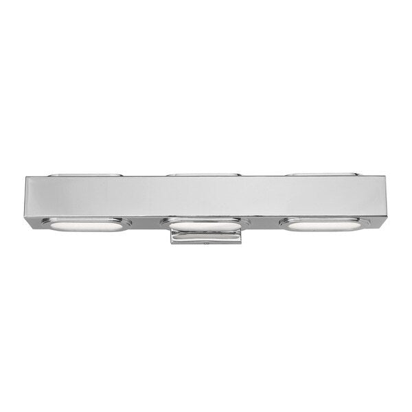 Kimball LED Light Polished Chrome ADA Bath Vanity