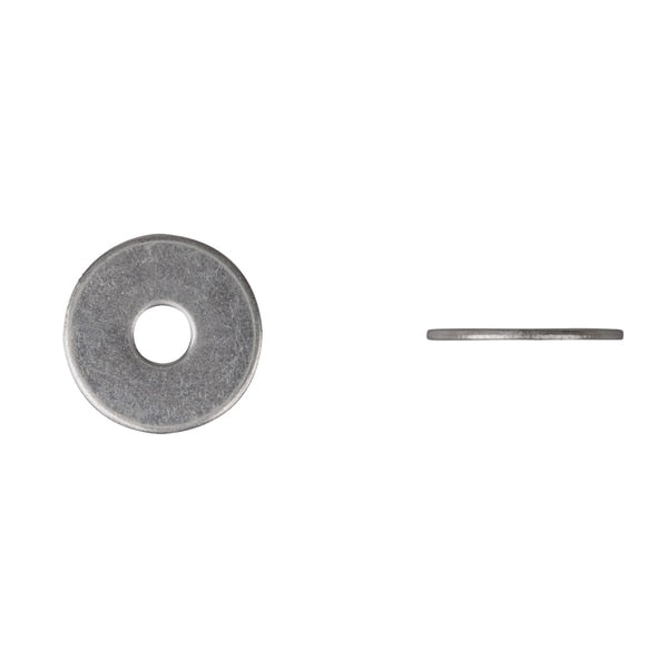 Zinc Fender Washers 1/4X1