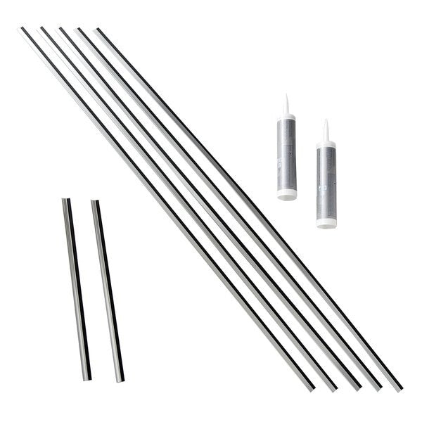 Fasade Accessory Kit Brushed Aluminum