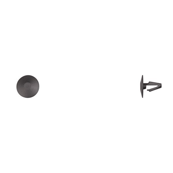 Blk Nyln Grille Clips 1/8