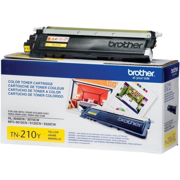 Toner For TN210Y, Yellow, 1.4K Pages