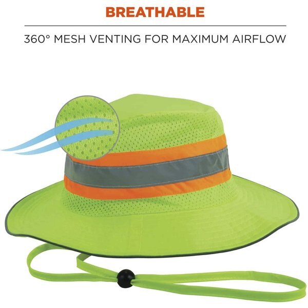 Cooling Hat, Lime, Solid, L/XL Size