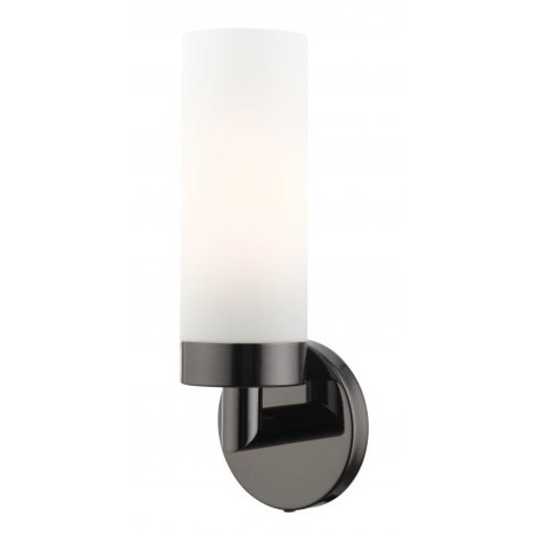 Black Chrome ADA Single Sconce, 1 Light