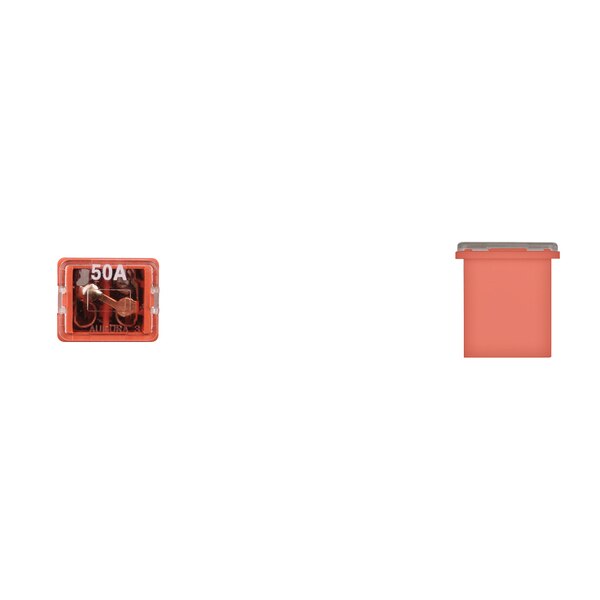 Low Profile J Case Fuses 50 Amp Red Type PK3