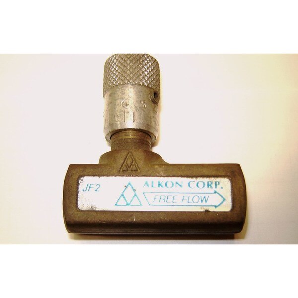 Adjustment Valves, Valve Down Flow