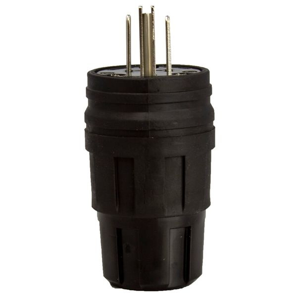 PLG-15AMP-125V STR BLADE BLK 1510-PW6P
