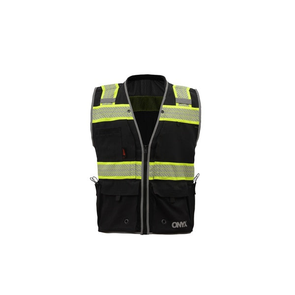 ONYX Surveyors Safety Vest, Black, M