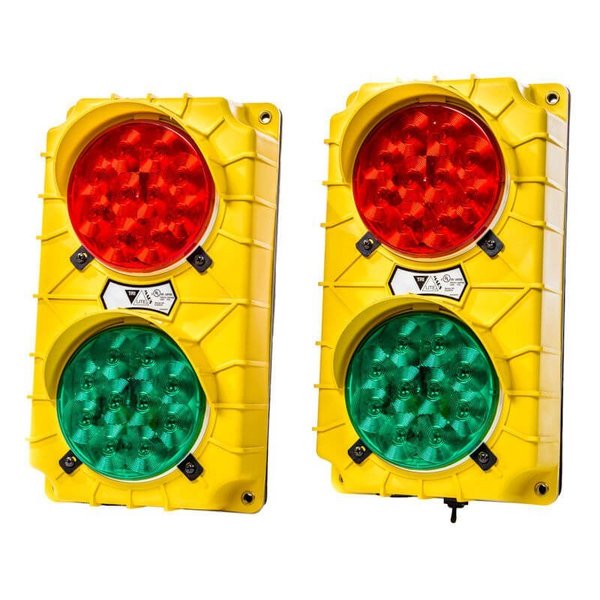 LED Stop & Go Light Set 115V, SG30-115RG