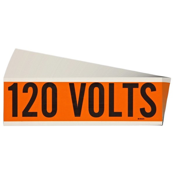 Conduit and Voltage Sign and Labels, PK25