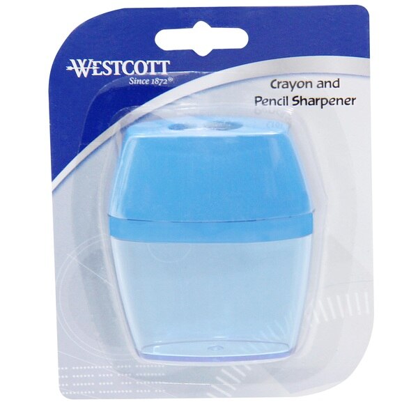 Pencil Sharpeners, Kids 2 Hole Crayon and Pencil Sharpener