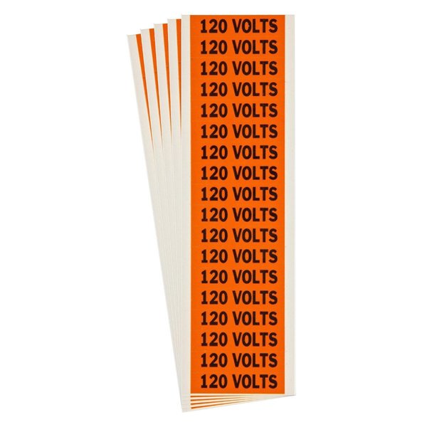 Conduit and Voltage Sign and Labels, PK5