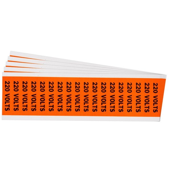 Conduit and Voltage Sign and Labels, PK5