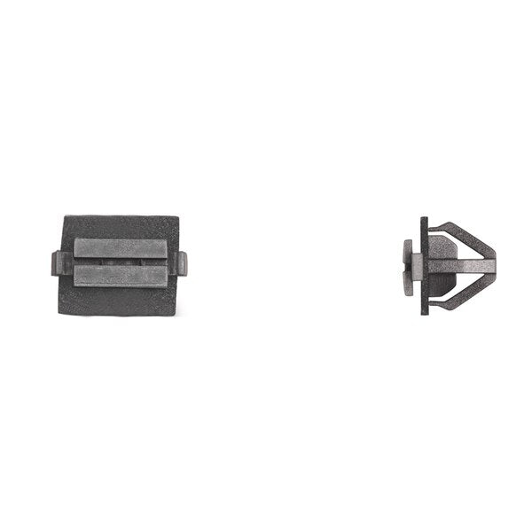 Blk Body Side Mldg Clips 11mm Sq. Hole 10mm Stem L PK15