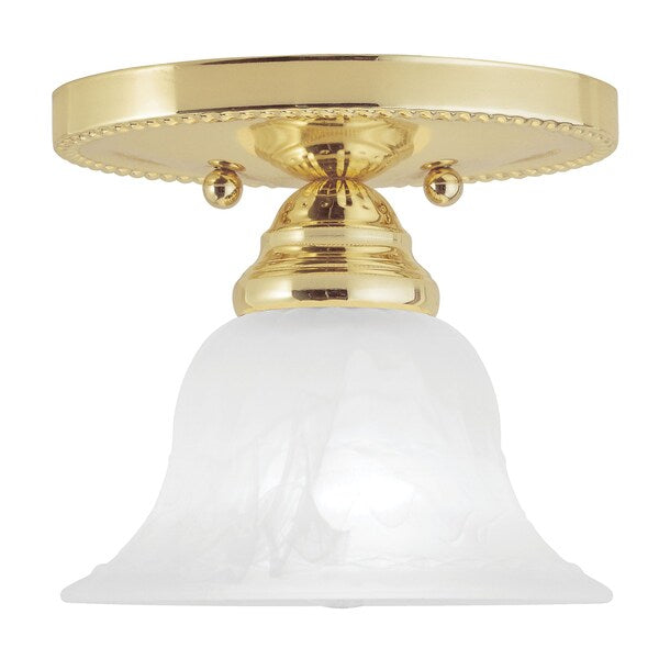 Edgemont 1 Light Polished Brass Ceiling