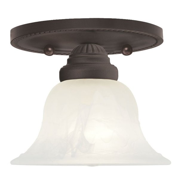 Edgemont 1 Light Bronze Ceiling Mount