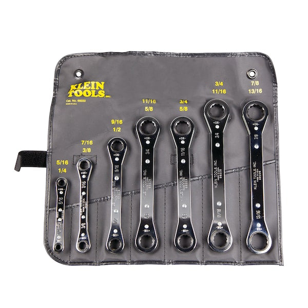 Ratcheting Box Wrench Set, 7-Piece