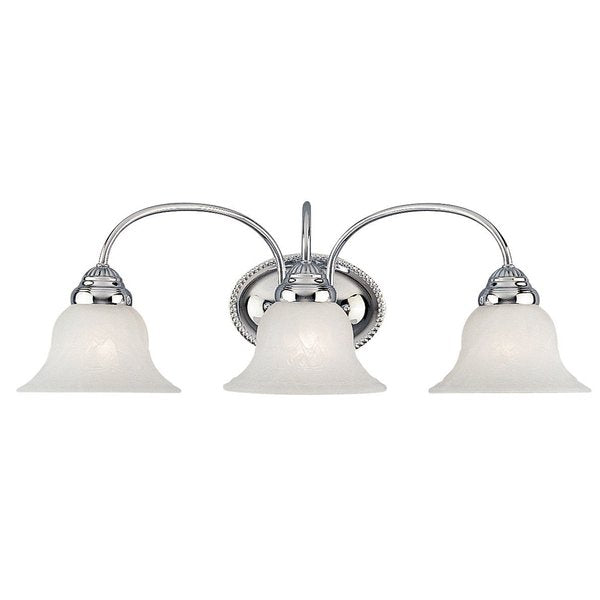 Edgemont 3 Light Polished Chrome Bath Vanity