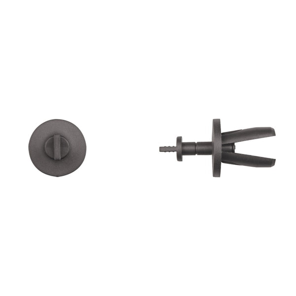 Blk Nyln Push Retainers 5/16