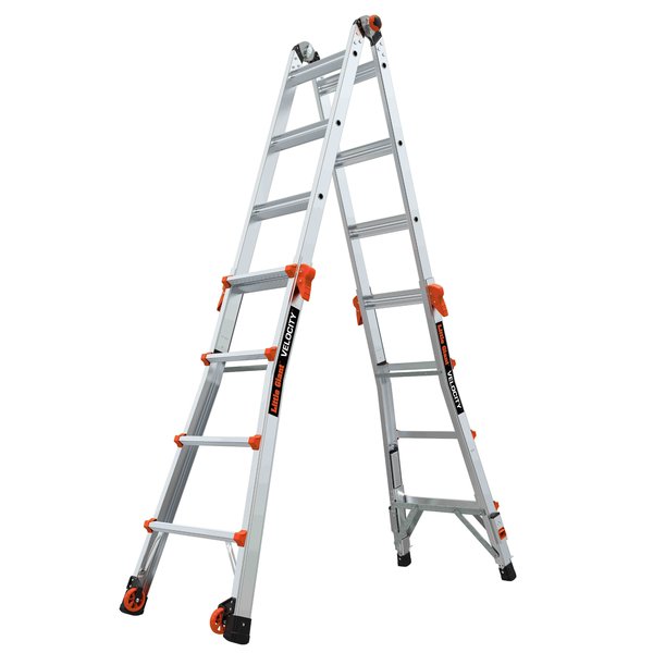 Articulated Ladder-Ratchet Levelers, Al