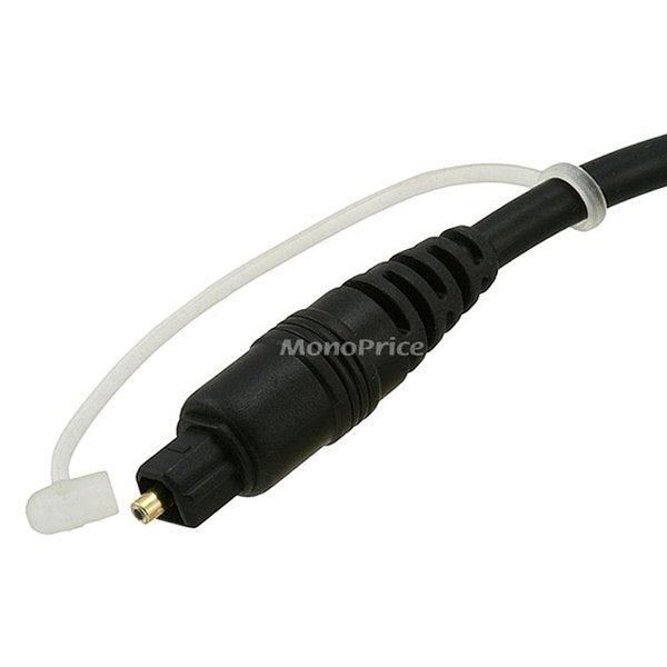 A/V Cable, Toslink/Mini Toslink M/M, 6ft